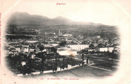 7246 Carte  ST GIRONS Vue Générale   (scan Recto-verso) 09 Ariège - Saint Girons