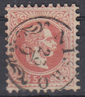 ÖSTERREICH 37 I A, Gestempeltmit Zierstempel: Nisko, Kaiser Franz Joseph, 1867 - Usati