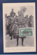 CPA Congo Français Afrique Noire Circulé Circoncision Type Fétiche - French Congo