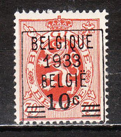 375**  Lion Héraldique Avec Préoblitération - Bonne Valeur - MNH** - COB 80 - Vendu à 10% Du COB!!!! - Unused Stamps