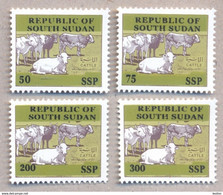 SOUTH SUDAN Proof Unissued Issue 2019 Overprint Cattle SOUDAN Du Sud Südsudan - Zuid-Soedan