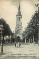 Chalon Sur Saône * Place De L'église St Cosme * Villageois - Chalon Sur Saone