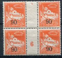 Algérie     75 **        Bloc De 4  ,millésime 6 - Unused Stamps