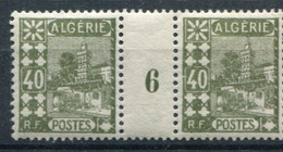 Algérie      45 **      Paire  ,millésime 6 - Unused Stamps
