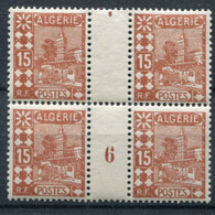 Algérie       39 **  Bloc De 4, Millésime 6 - Unused Stamps
