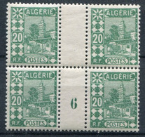 Algérie       40 **  Bloc De 4, Millésime 6 - Unused Stamps