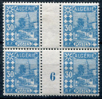 Algérie       43 **  Bloc De 4, Millésime 6 - Unused Stamps