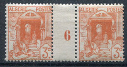 Algérie       36 **  Paire, Millésime 6 - Unused Stamps