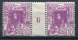 Algérie       38 **  Paire, Millésime 6 - Unused Stamps