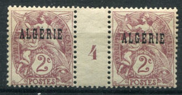Algérie                5 *  En Paire Millesime 4 - Unused Stamps
