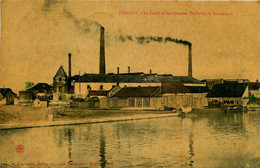 Chagny * Le Canal Et Les Grandes Tuileries De Bourgogne * Industrie Cheminée * Briqueterie - Chagny