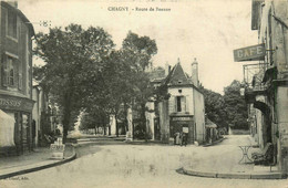 Chagny * La Route De Beaune * épicerie * Café * Commerce Magasin Tissus - Chagny