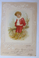 Kinder Mode, Baum,  1900, Prägekarte ♥ (45361)  - Andere
