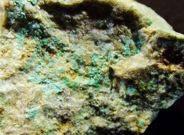 Varlamoffite With Turquoise ( 2 X 2 X 2 Cm ) - Gunheath China Clay Pit -  Treverbyn, Cornwall, England -  UK - Minéraux