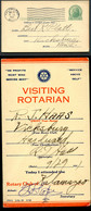 UX27 UPSS S37E Postal Card VISITING ROTARIAN Kalamazoo MI 1931 - 1921-40