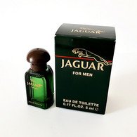 Miniatures De Parfum  JAGUAR FOR MEN  De   JAGUAR   EDT   5  Ml  + BOITE - Miniaturen Flesjes Heer (met Doos)