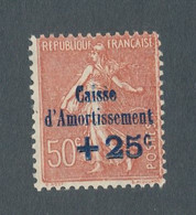 FRANCE - N° 250 NEUF* AVEC CHARNIERE - COTE : 35€ - 1928 - Neufs