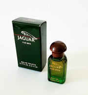 Miniatures De Parfum JAGUAR FOR MEN   EDT  5 Ml  + Boite - Miniatures Hommes (avec Boite)