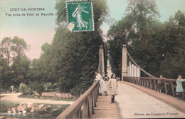 Jouy-Le-Moutier - Vue Prise Du Pont De Neuville - CPA Couleur Animée - Jouy Le Moutier