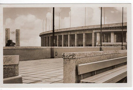 49794 - Deutsches Reich - 1936 - AnsKte. "Reichssportfeld - Blick V. Schwimmstadion Auf Das Osttor" - Sonstige & Ohne Zuordnung