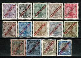 Portugal, 1910, # 170/183, MH And MNG - Ongebruikt