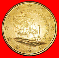 * FINLAND: CYPRUS ★ 50 CENT 2009 NORDIC GOLD (2008-2021) MINT LUSTRE! LOW START ★ NO RESERVE! - Chypre