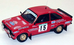 Ford Escort MKII - Miguel/Nascimento - Rally Portugal 1985 #15 - Troféu - Trofeu