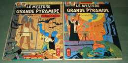 BLAKE Et MORTIMER : Le Mystère De La Grande Pyramide /Jacobs - Tome 1 Et 2 - 1969 - Blake Et Mortimer