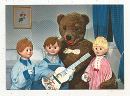 Cp , Télévision, ORTF , NOUNOURS ,NICOLAS ET PIMPRENELLE ,ed. Yvon, N° 21 ,Cornichon Joue De La Guitare - TV-Serien