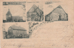 AK 1900 Gel. Gruss Aus Hülsede, Samtgemeinde Rodenberg, Schaumburg, Lauenau, Bad Nenndorf, Niedersachsen C - Schaumburg