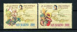 1990 SAN MARINO SET MNH ** Colombo - Neufs