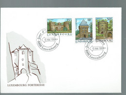 LUXEMBOURG - FDC -   1986   -   Forteresses De Luxembourg - FDC