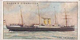 The Blue Riband Of The Atlantic 1929  - 29 The Aller - Ogden's  Cigarette Card - Original - Ships - Ogden's