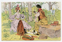 Illustrateur Henri Morin.publicité Sur Le Champagne Bulteaux Père,spectacle.Artiste Mimi-Pinson - Morin, Henri