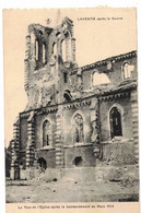 LAVENTIE La Tour De L église Après Le Bombardement - Laventie