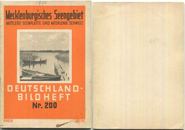 Nr. 200 Deutschland-Bildheft - Mecklenburgisches Seengebiet - Mittlere Seenplatte Und Mecklenb. Schweiz - Otros & Sin Clasificación