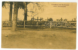 BL 22 - 5904 MOKRYCZA, Naroczsee, Belarus, Cemetery - Old Postcard - Used - 1916 - Belarus