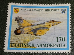 Griekenland - Hellas - 1999 - Michel 2026 - Gebruikt - Cancelled - Vliegtuigen - Dassault Mirage 2000 - Gebraucht