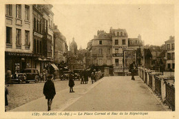 Bolbec * Débit De Tabac Tabacs TABAC Café De L'Epoque , La Place Carnot Et Rue De La République * Bazar - Bolbec