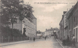 Les AIX-d'ANGILLON - Route De Bourges - La Mairie - Les Aix-d'Angillon