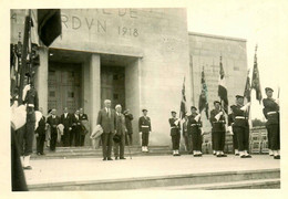 Verdun * Le 17 Septembre 1967 , Inauguration Du Mémorial De Verdun * Ministre Des Anciens Combattants * 2 Photos Ancienn - Verdun