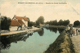 Paray Le Monial * Le Bassin Du Canal Du Centre * Lavoir Laveuses - Paray Le Monial