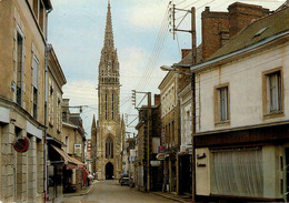 La Guerche De Bretagne * La Rue Notre Dame * Débit De Tabac Tabacs TABAC Café * Commerce Magasins - La Guerche-de-Bretagne