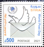 Syria,Syrie, 2021,World Post Day, Stamp, Mint. .. - Syrie