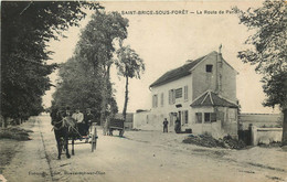 VAL D'OISE  SAINT BRICE SOUS FORET  La Route De Paris - Saint-Brice-sous-Forêt