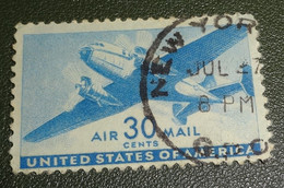 USA - Michel - 505 - 1941 - Gebruikt - Cancelled - Vliegtuigen - Postvliegtuig - Usati
