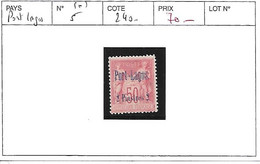 PORT LAGOS N° 5 (*) - Unused Stamps