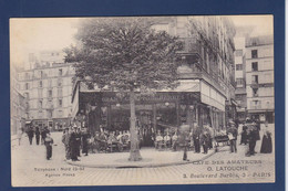 CPA [75] Paris > Arrondissement > Arrondissement: 18  Commerce Shop Devanture Café - District 18