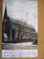 ST MARY'S CHURCH NEWPORT / BELLE CARTE COLORISEE 1912 - Churches