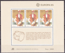 Portugal Azoren 1985 - Mi.Nr. Block 6 - Postfrisch MNH - Europa CEPT - Azores